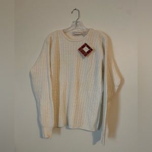 NWT! Braemar Women’s Lambswool Angora Sweater from Scotland. Talbots ~ Sz 40